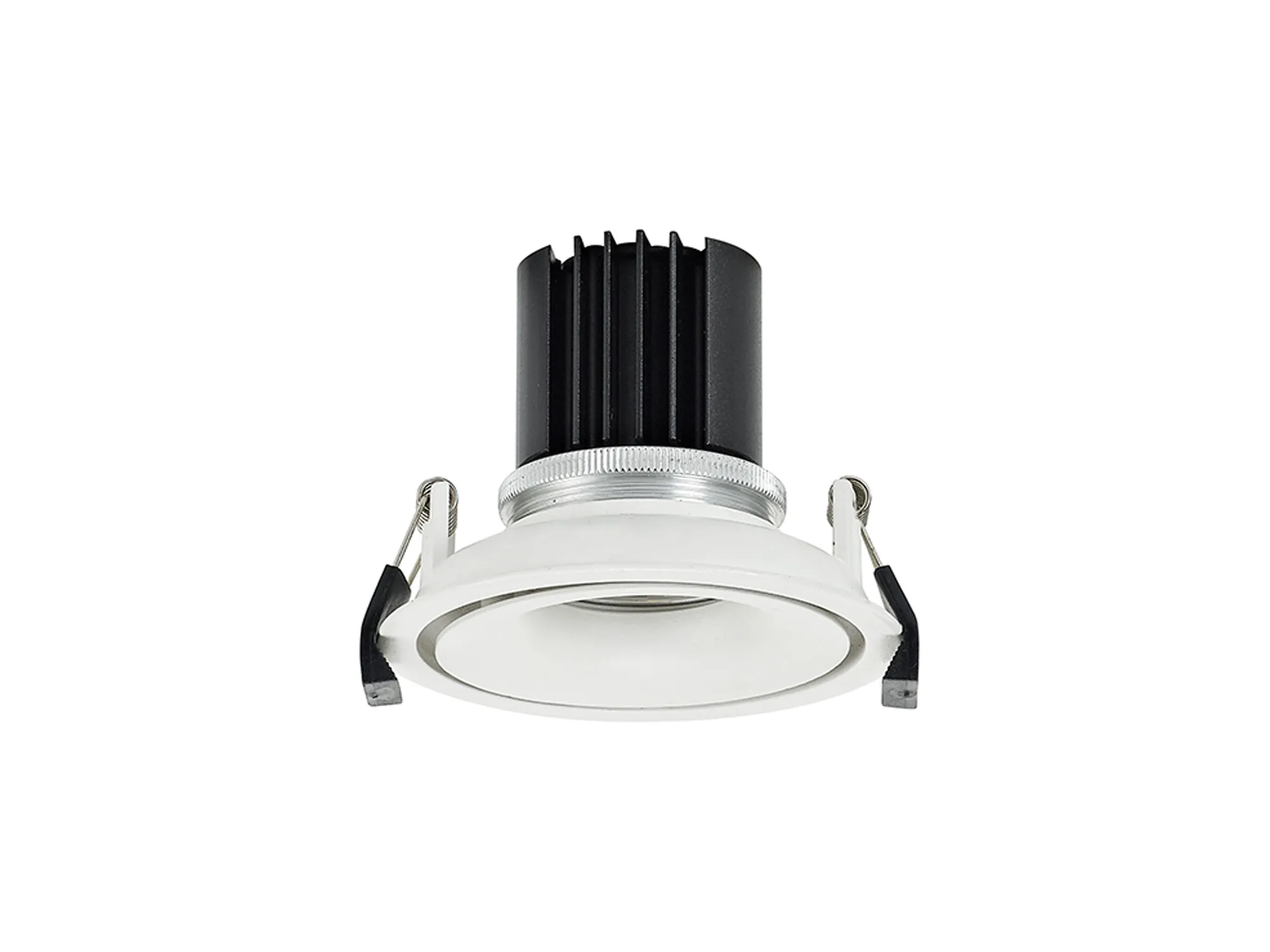 Bolor 9 Tridonic Powered 9W 2700K 770lm 36° CRI>90 LED Engine White/White Fixed Recessed Spotlight, IP20